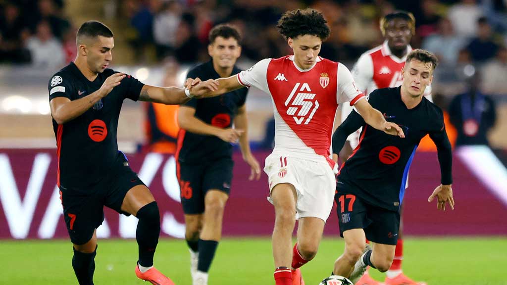 বার্সাকে হারিয়ে চ্যাম্পিয়ন্স লিগ শুরু মোনাকোর