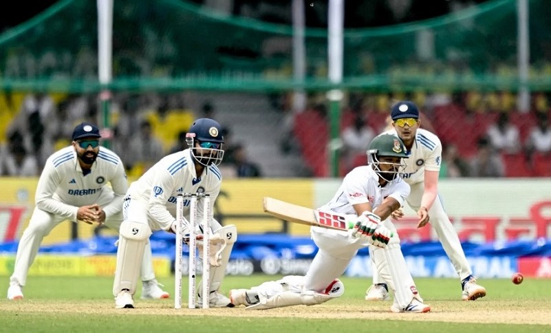 কানপুরে প্রথম দিনে বৃষ্টির দাপট