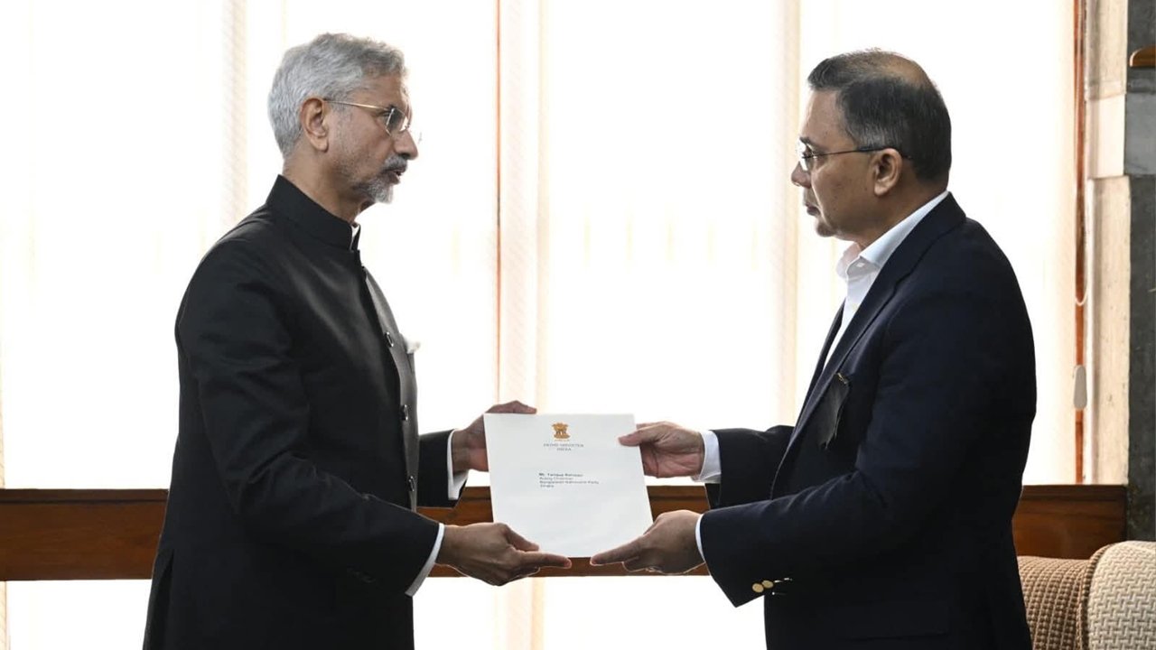 I have delivered Modi's personal letter to Tarique Rahman: Jaishankar
