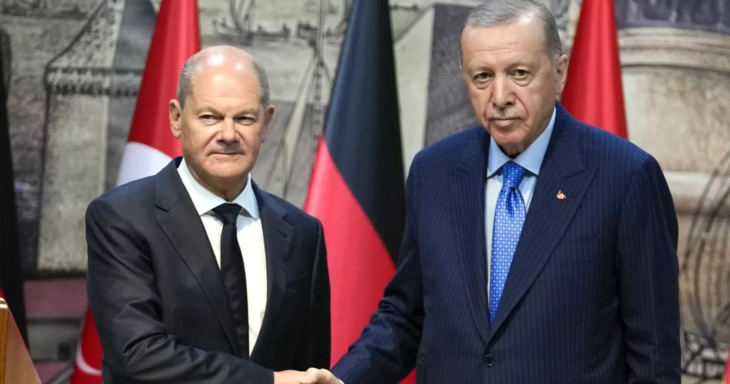 Turkey and Germany leaders meet in Istanbul and find many avenues of agreement. But not on Israel