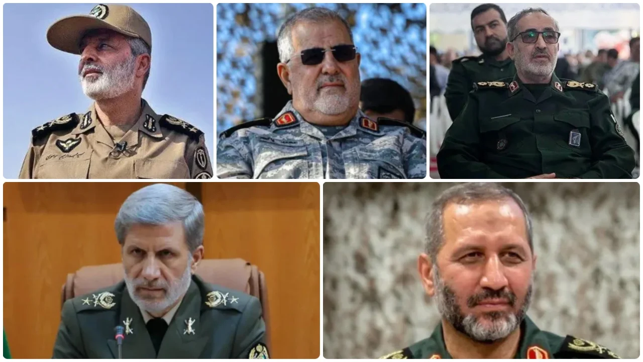 Who are Iran's new military commanders?