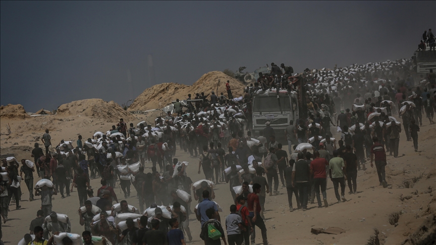 Only 73 aid trucks allowed into Gaza as famine expands : authority