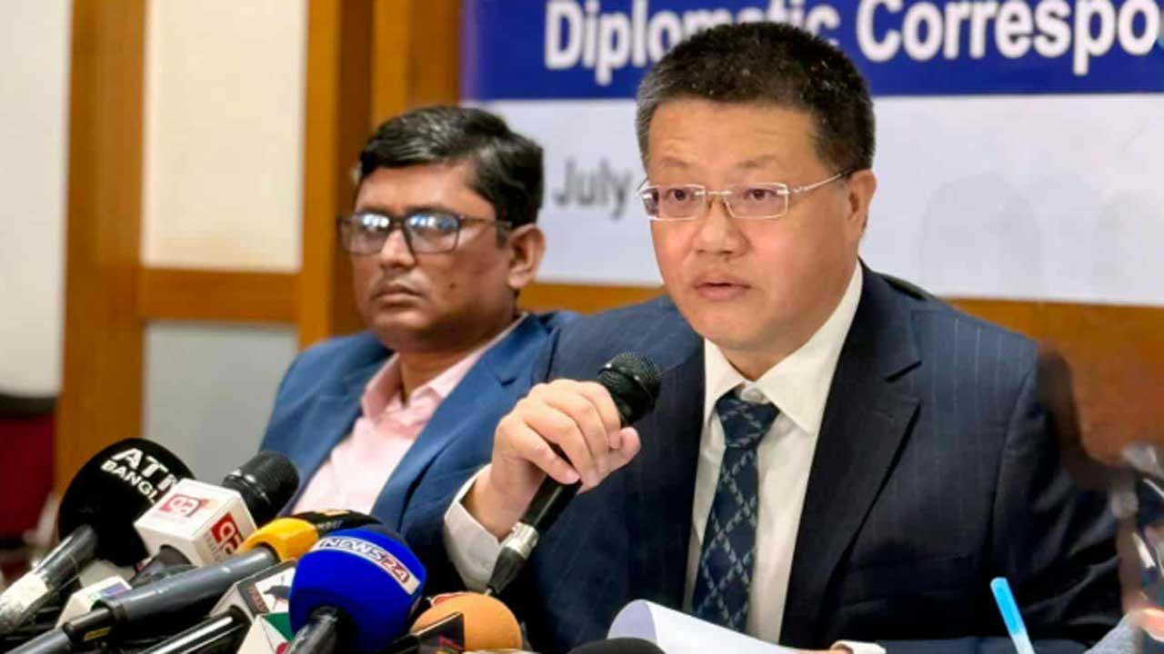 The formation of a national government and elections are internal matters of Bangladesh