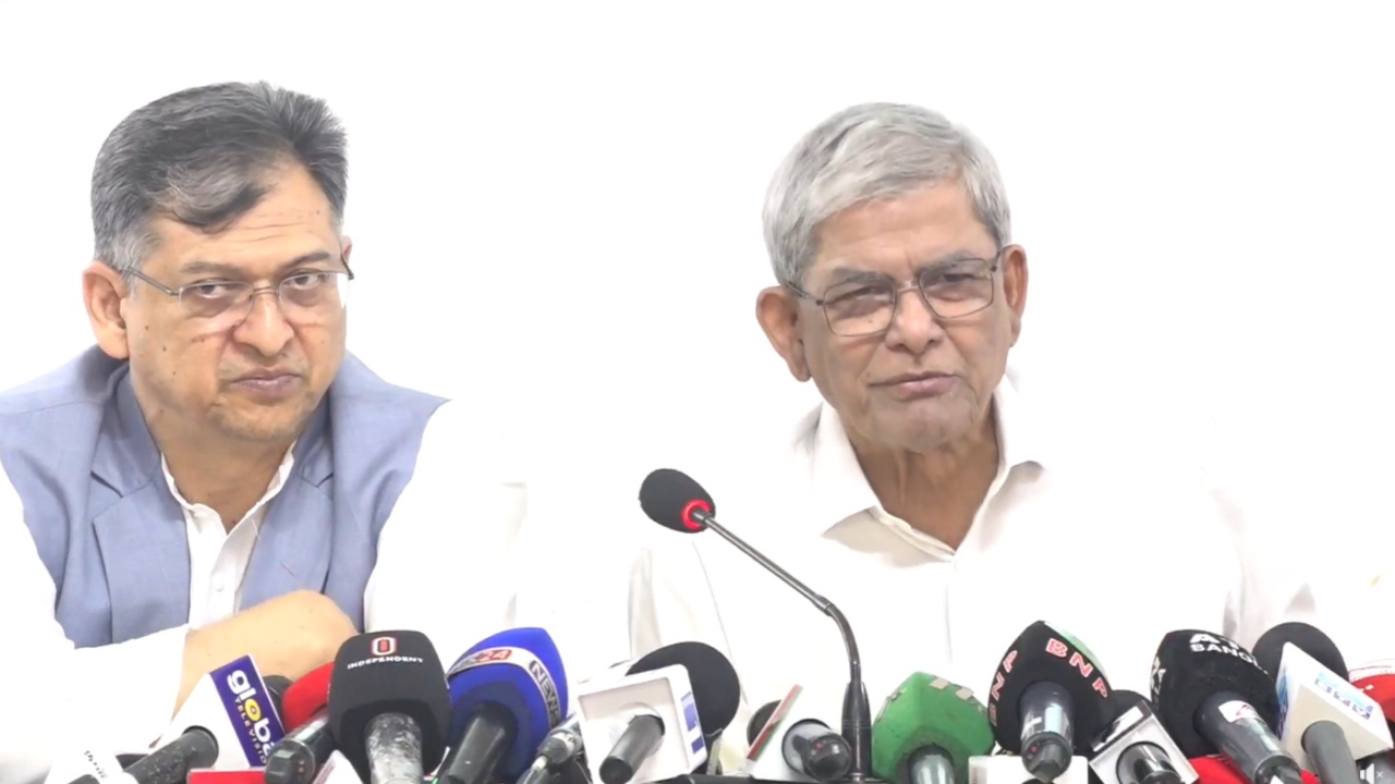 July Declaration is the beginning of the transformation to a new democratic Bangladesh: Fakhrul