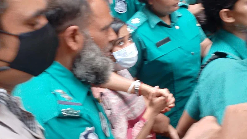 Major Sadiq's wife Zafarin on 5-day remand