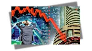 Big crash in Indian stock market, impact of Trump's tariffs