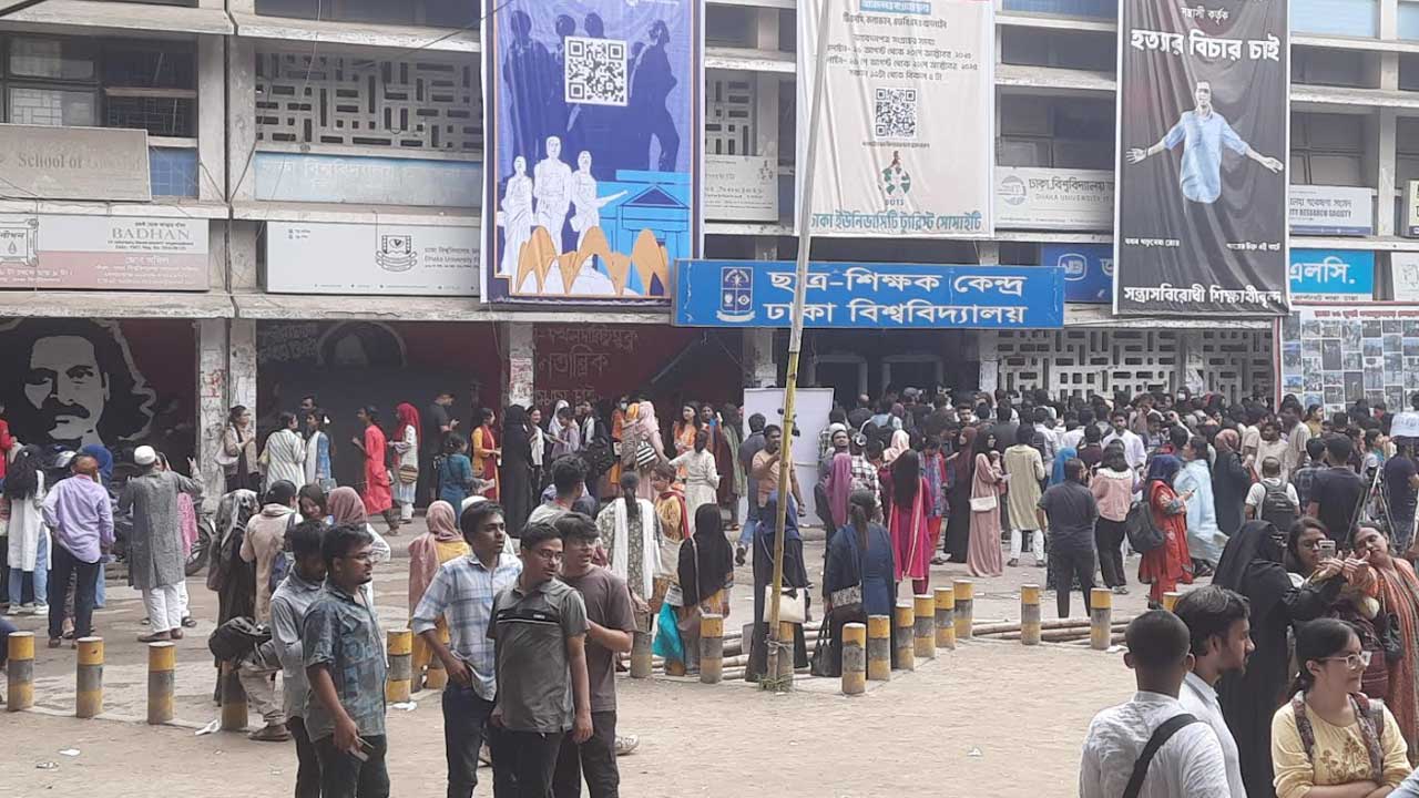 35 percent voting in 3 hours at TSC center