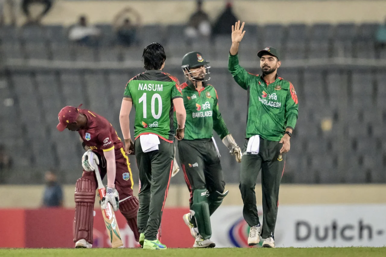 Bangladesh win series with big win