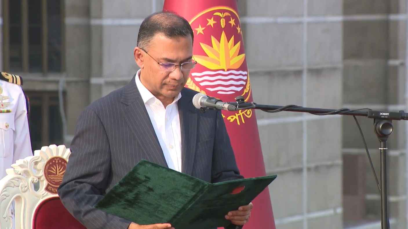 Tarique Rahman sworn in as Prime Minister